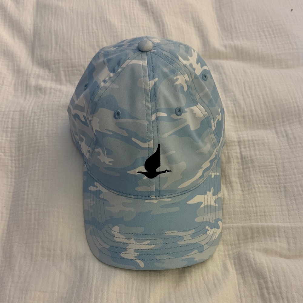 Blue Camouflage Baseball Cap
